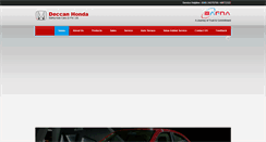Desktop Screenshot of deccanhonda.com